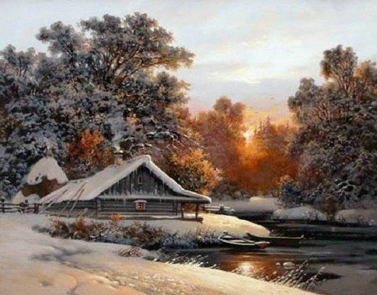 Winter Evening Diamond Painting