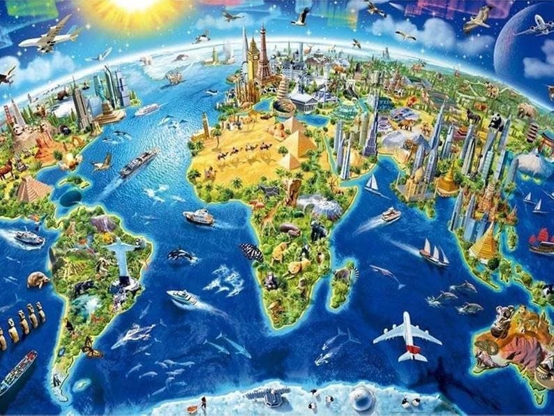 Diamond Layout World Map World Map Diamond Paintings – All Diamond Painting