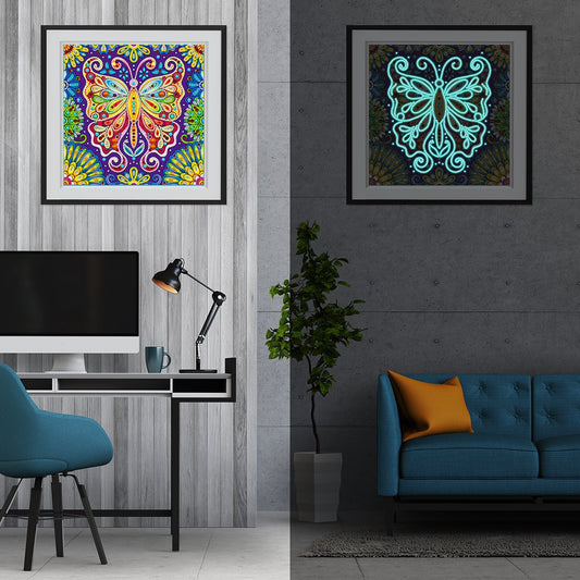 Glow in the dark Butterfly Diamond Painting