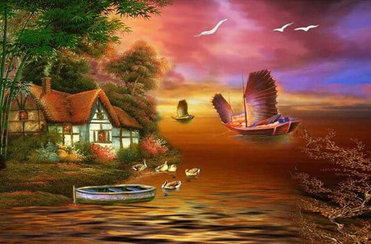 Beautiful Scenery Painting Kit