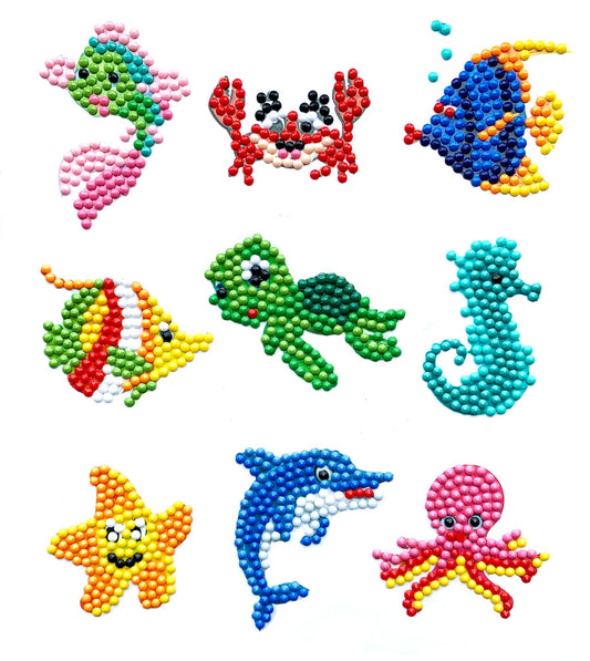 Water World - Diamond Painting Stickers