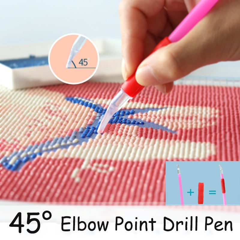 45 Degree Elbow Diamond Painting Pen
