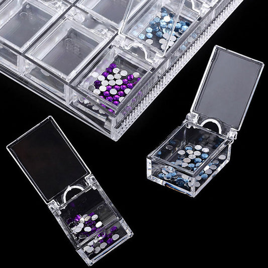 20 Slots Diamond Painting Drills Storage Box