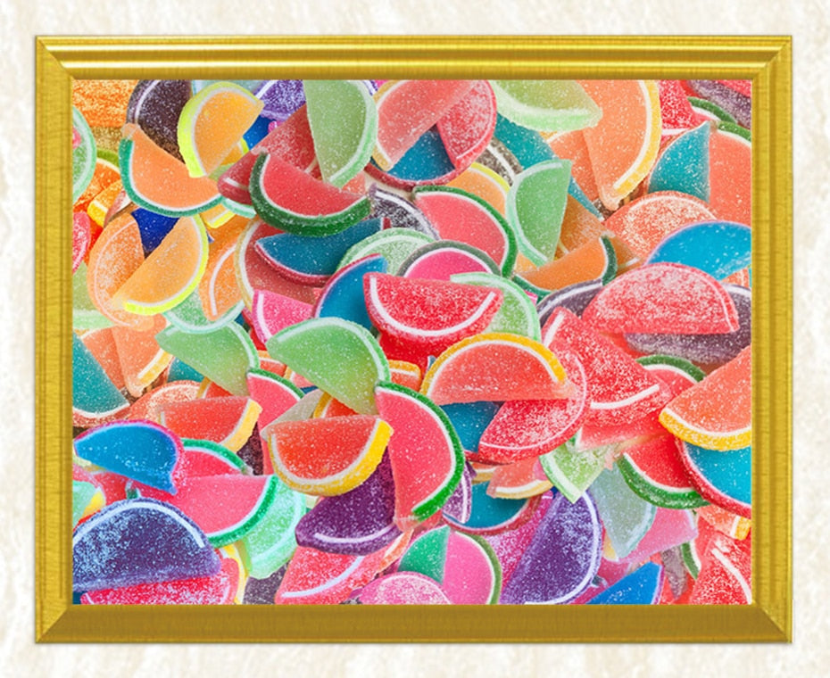 Colorful Fruit Art DIY Painting
