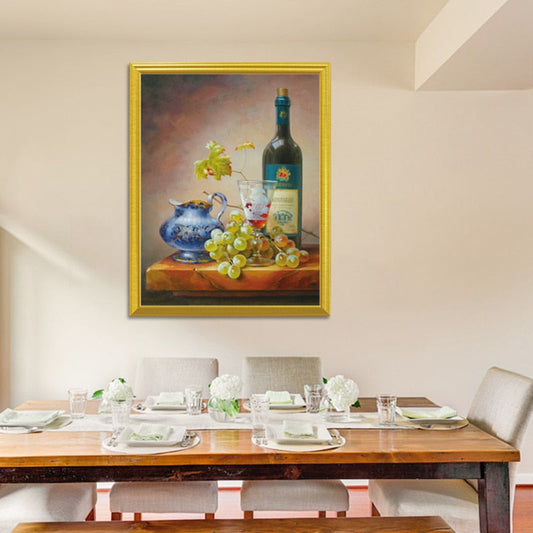 Wine & Grapes Still Life Diamond Painting