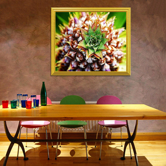 Tropical Pineapple Art DIY Painting