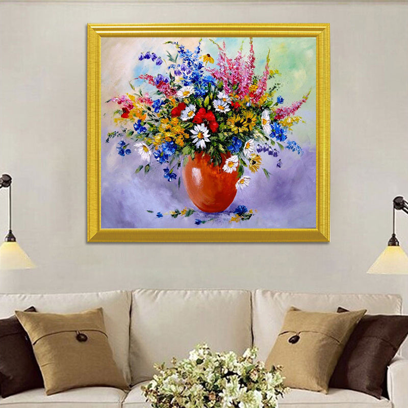 Fresh Flowers DIY Painting