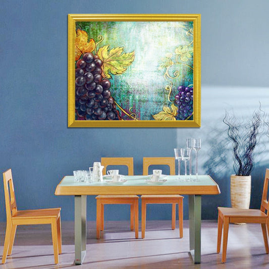 Still Life Grapes DIY Painting