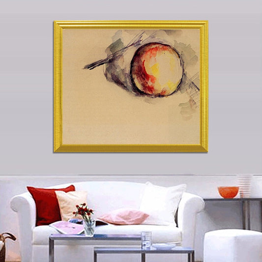 Study of an Apple - Paul Cézanne