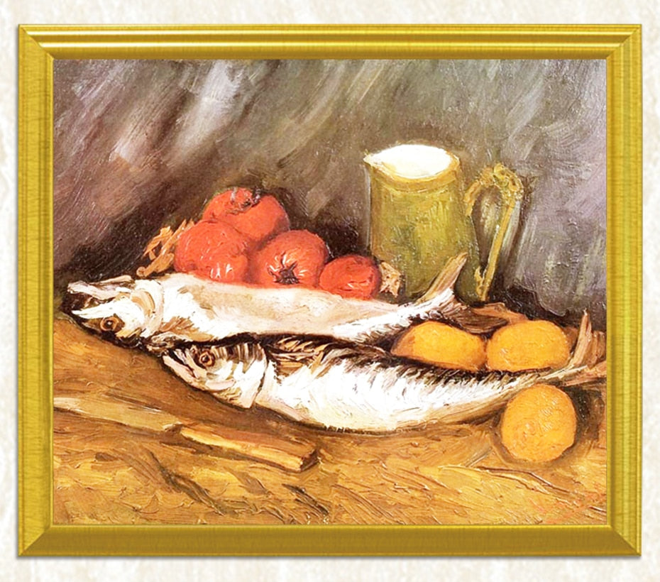 Salmon Lemon &Tomatoes - Vincent Van Gogh