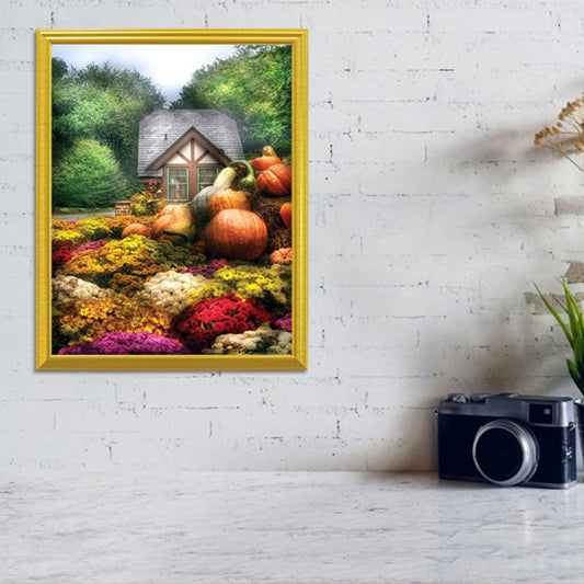 Pumpkin Garden DIY Diamond Painting