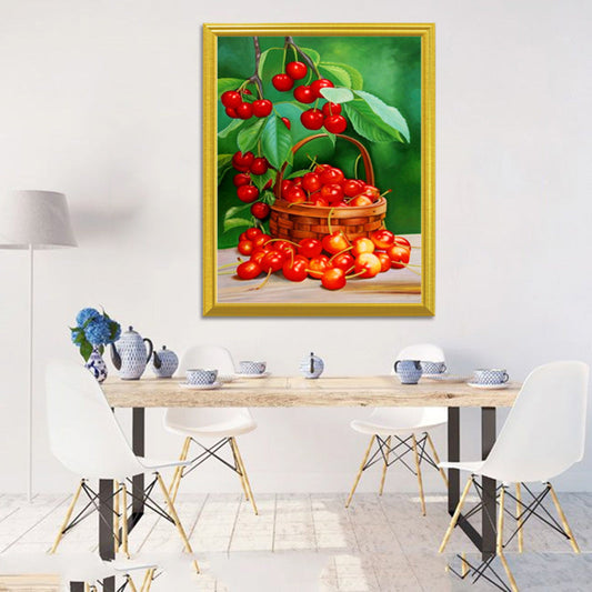 Cherry Basket DIY Diamond Painting
