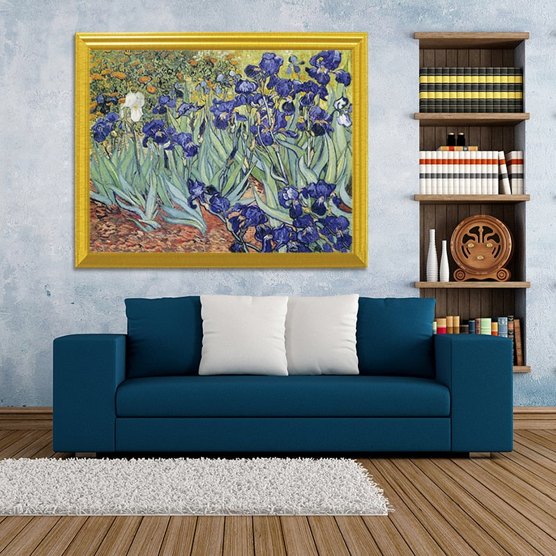 Irises DIY Diamond Painting  - Vincent Van Gogh