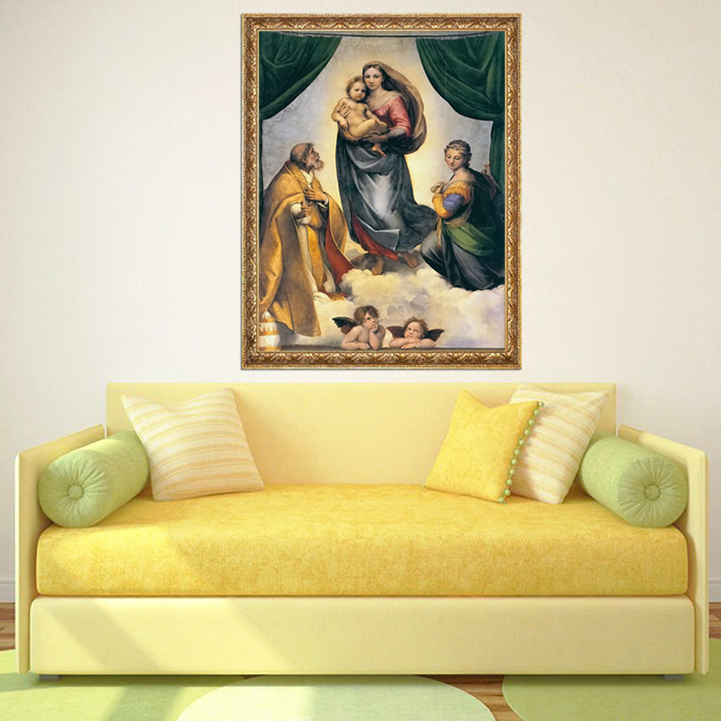 The Sistine Madonna - Raphael – All Diamond Painting