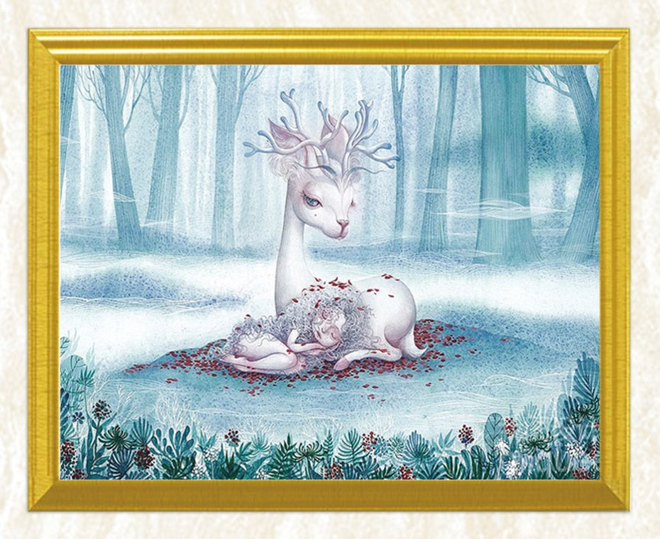 Fairy & Deer DIY Diamond Painting