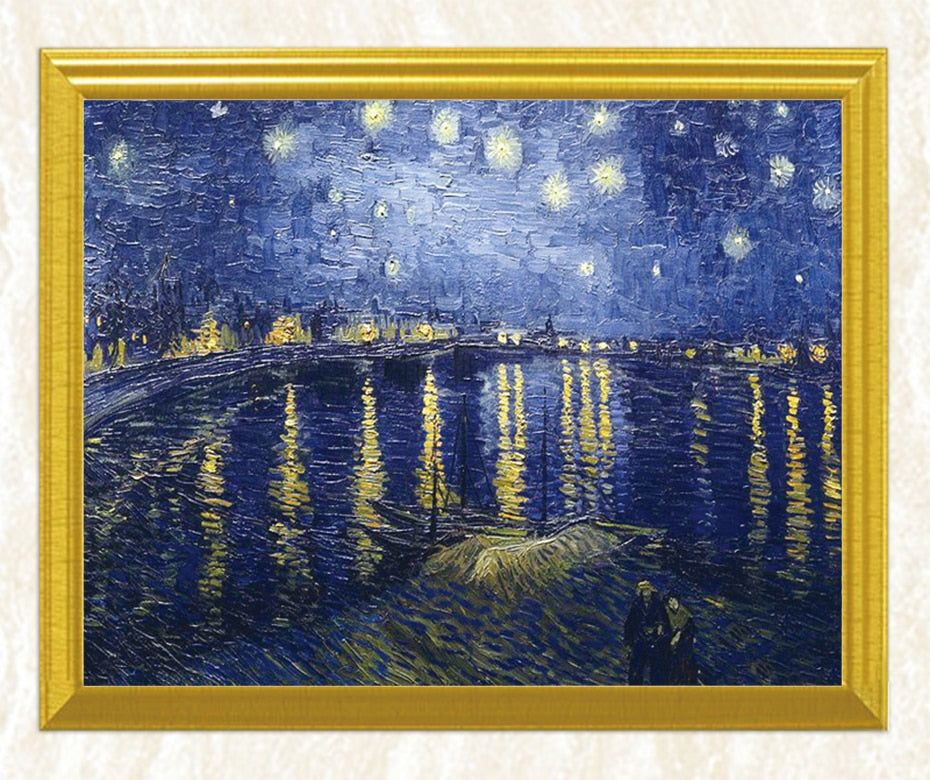 Starry Night Over the Rhone - Van Gogh – All Diamond Painting