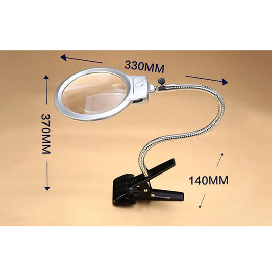 Magnifier LED Desk Lamp