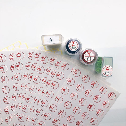 Stickers for Labeling Diamonds Containers